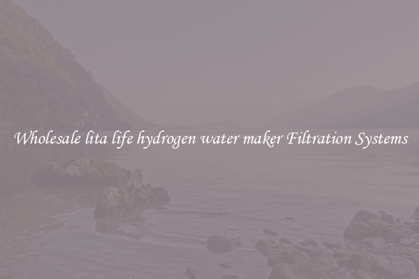 Wholesale lita life hydrogen water maker Filtration Systems