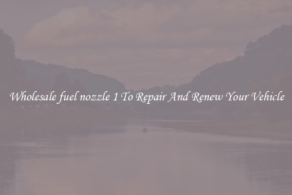 Wholesale fuel nozzle 1 To Repair And Renew Your Vehicle