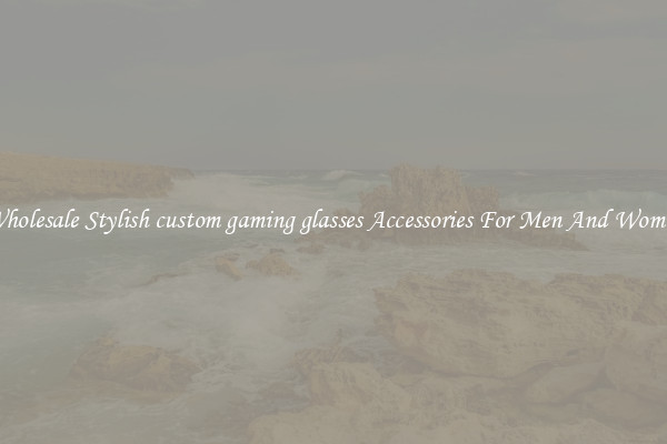 Wholesale Stylish custom gaming glasses Accessories For Men And Women