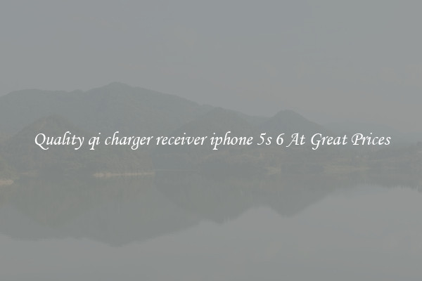 Quality qi charger receiver iphone 5s 6 At Great Prices