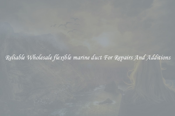 Reliable Wholesale flexible marine duct For Repairs And Additions