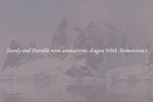 Sturdy and Durable resin animatronic dragon With Animatronics