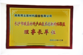 长沙市碳基资料产业技术创新战术同盟理事长单元